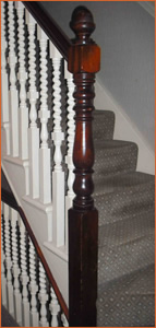 Thank you for the supply and installation of our beautiful Edwardian staircase.